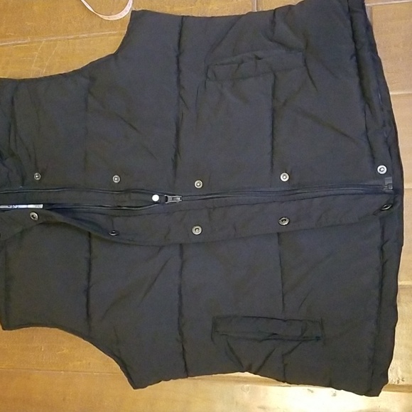 Maralyn And Me Womens Black Puff Jacket Vest - Picture 9 of 13